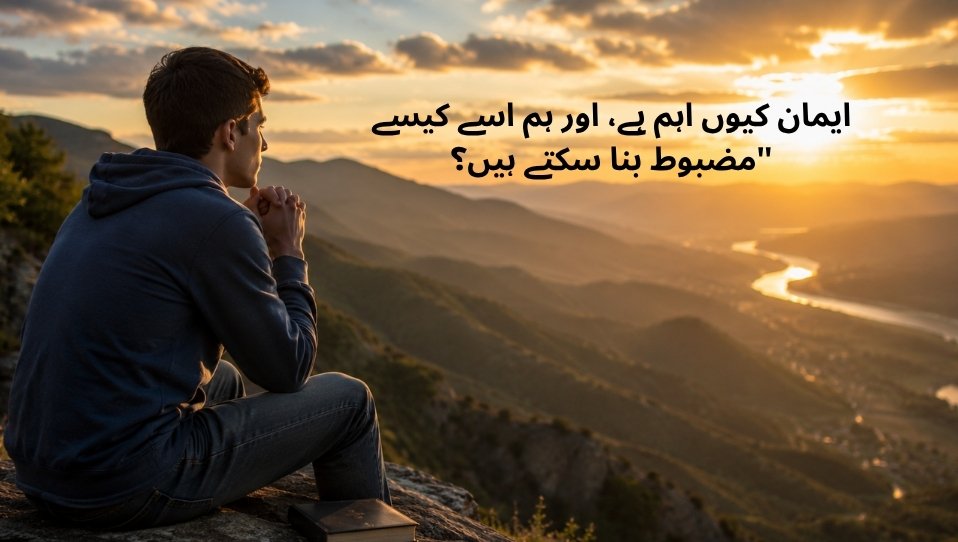 "ایمان کیوں اہم ہے، اور ہم اسے کیسے مضبوط بنا سکتے ہیں؟"