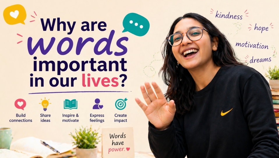 الفاظ ہماری زندگیوں میں اہم کیوں ہوتےہیں؟