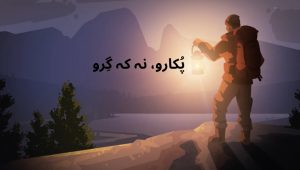 پُکارو، نہ کہ گِرو