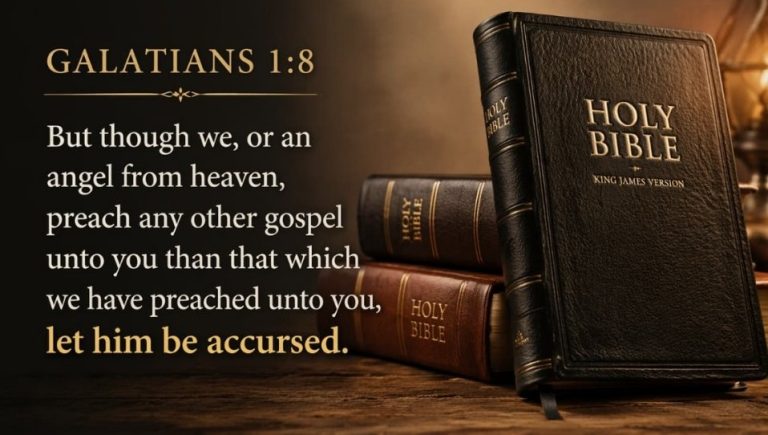 Therefore, using Galatians 1:8 as a weapon is a problem.