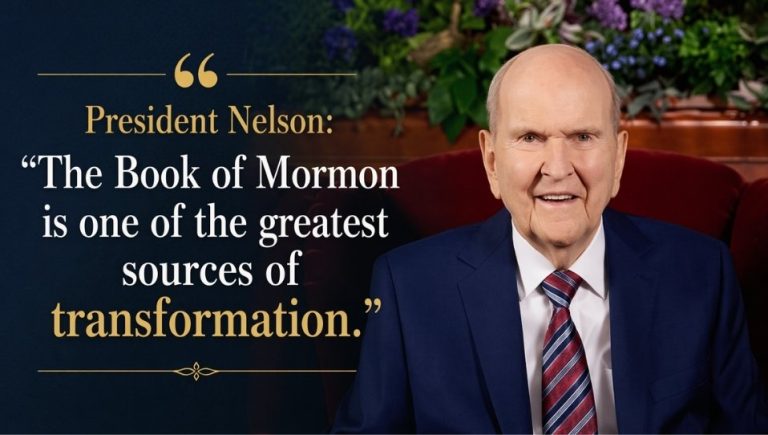 صدر نیلسن: " مورمن کی کتاب تبدیلی کا ایک عظیم ترین ذریعہ ہے