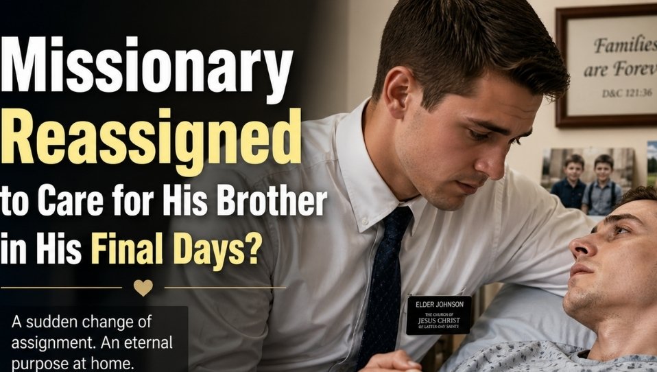 مشنری کو اپنے بھائی کی آخری ایام میں دیکھ بھال کے لیے دوبارہ مقرر کیا گیا۔